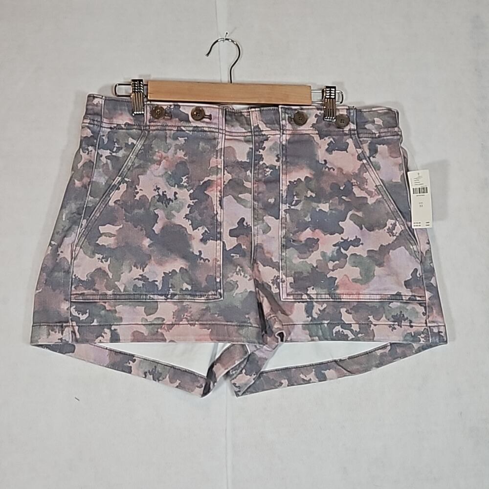 NWT Anthropologie Pilcro Pink Combo 3" inseam Shorts